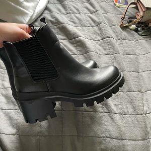 Black boots